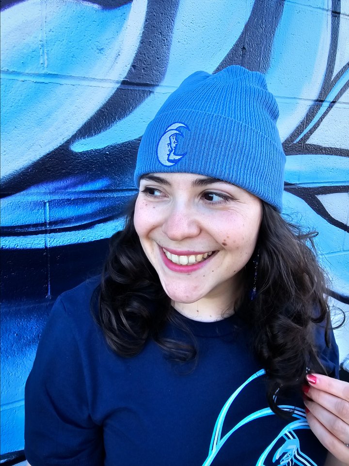 Drow Boys Moon Logo Beanie product image (1)