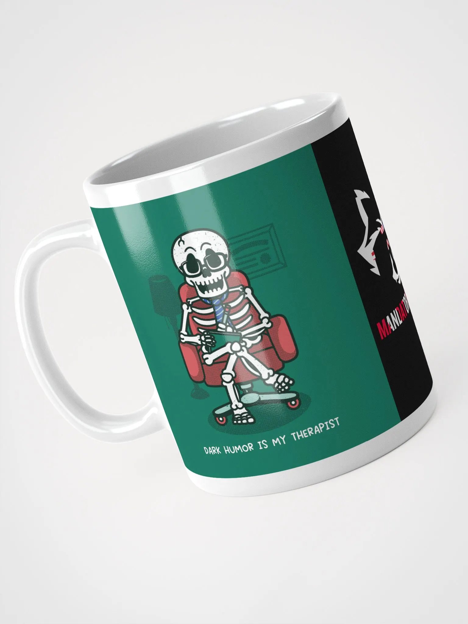 Dark Humor Is My Therapy Coffee Mug product image (3)