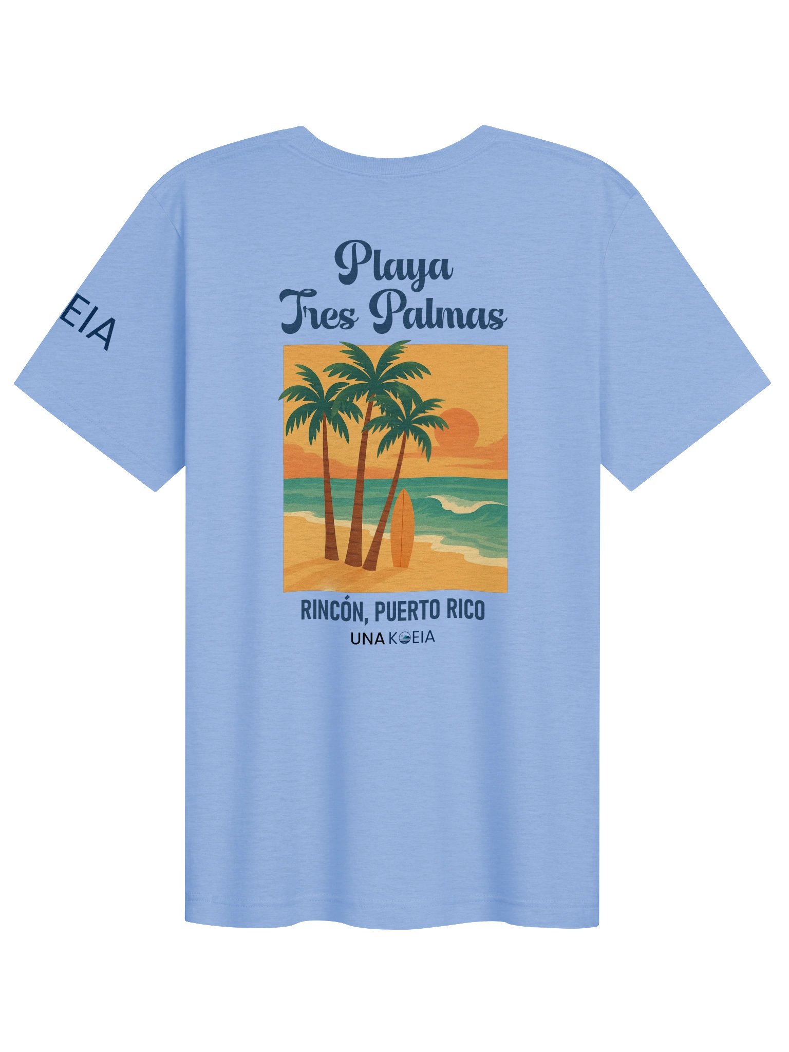Playa Tres Palmas Art T-Shirt product image (2)