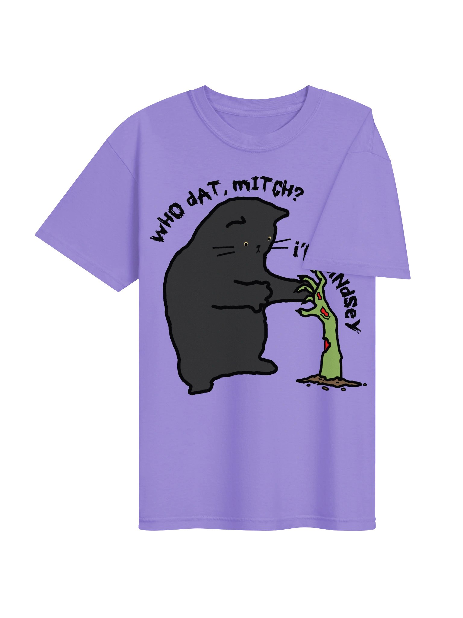 Funny Liberal Halloween Zombie Hand Where's Mitch Shirt product image (31)