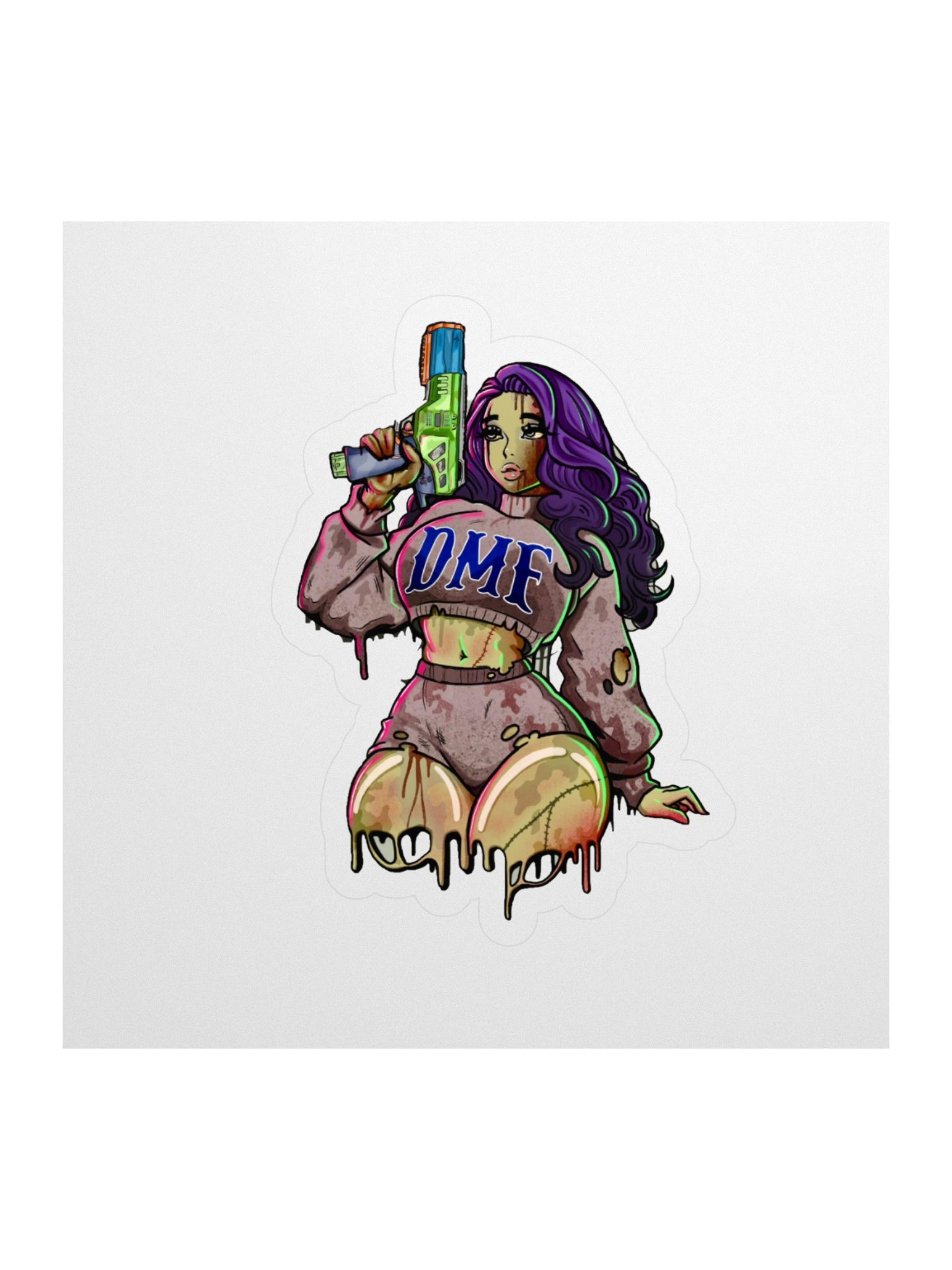 UNDEAD DELILAH STICKER product image (1)