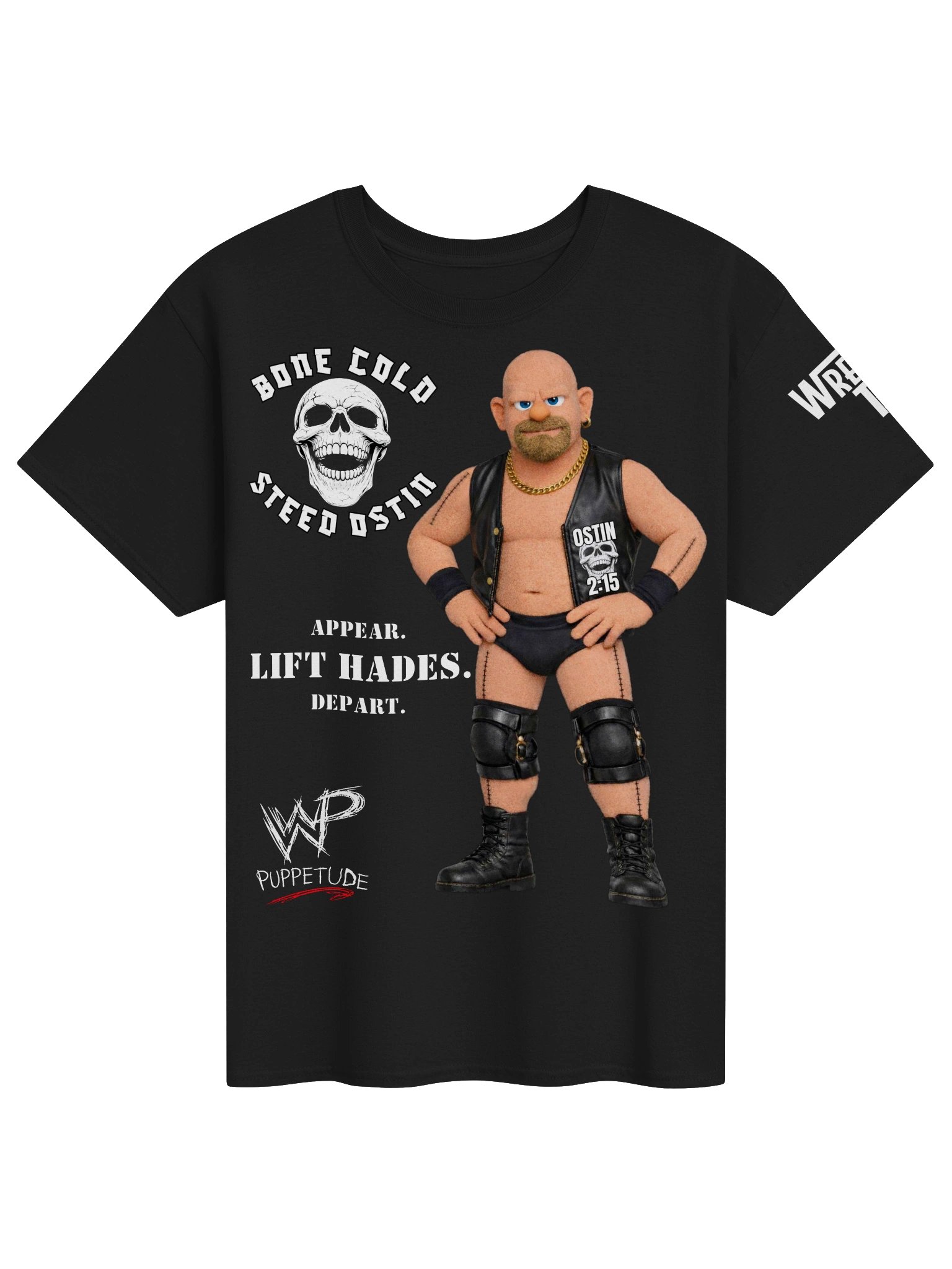 Bone Cold Steed Ostin Tee V1 w/ Sleeve print product image (1)