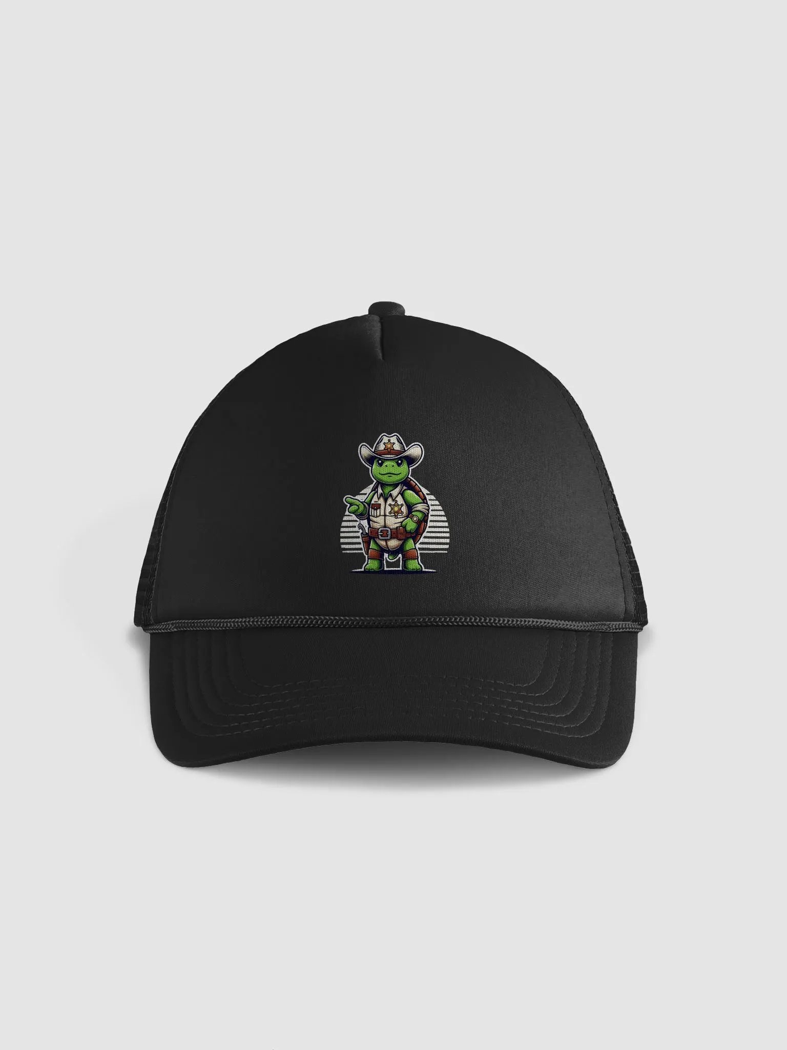Sheriff Turtle Foam Trucker Hat product image (1)