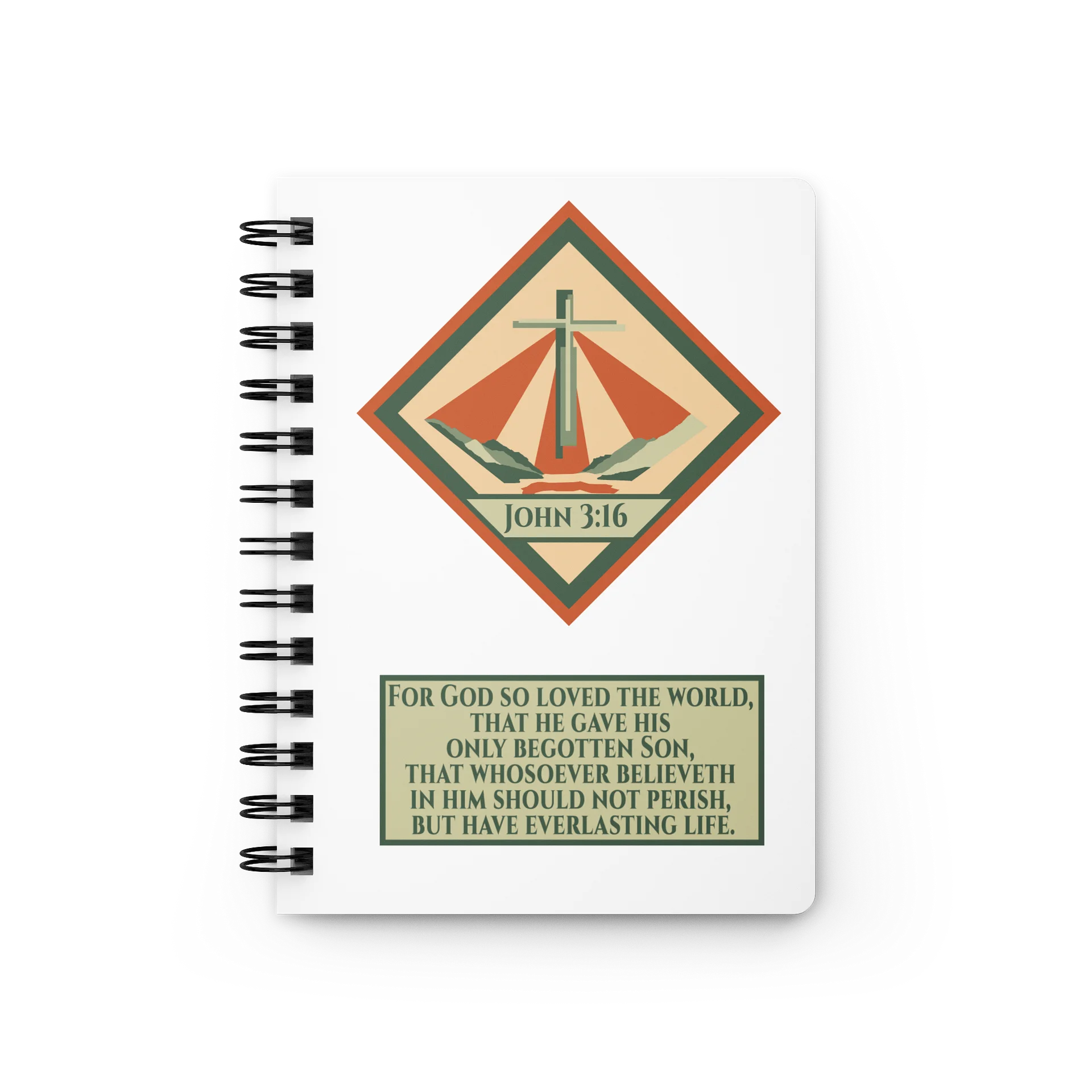 John 3:16 Notebook product image (1)