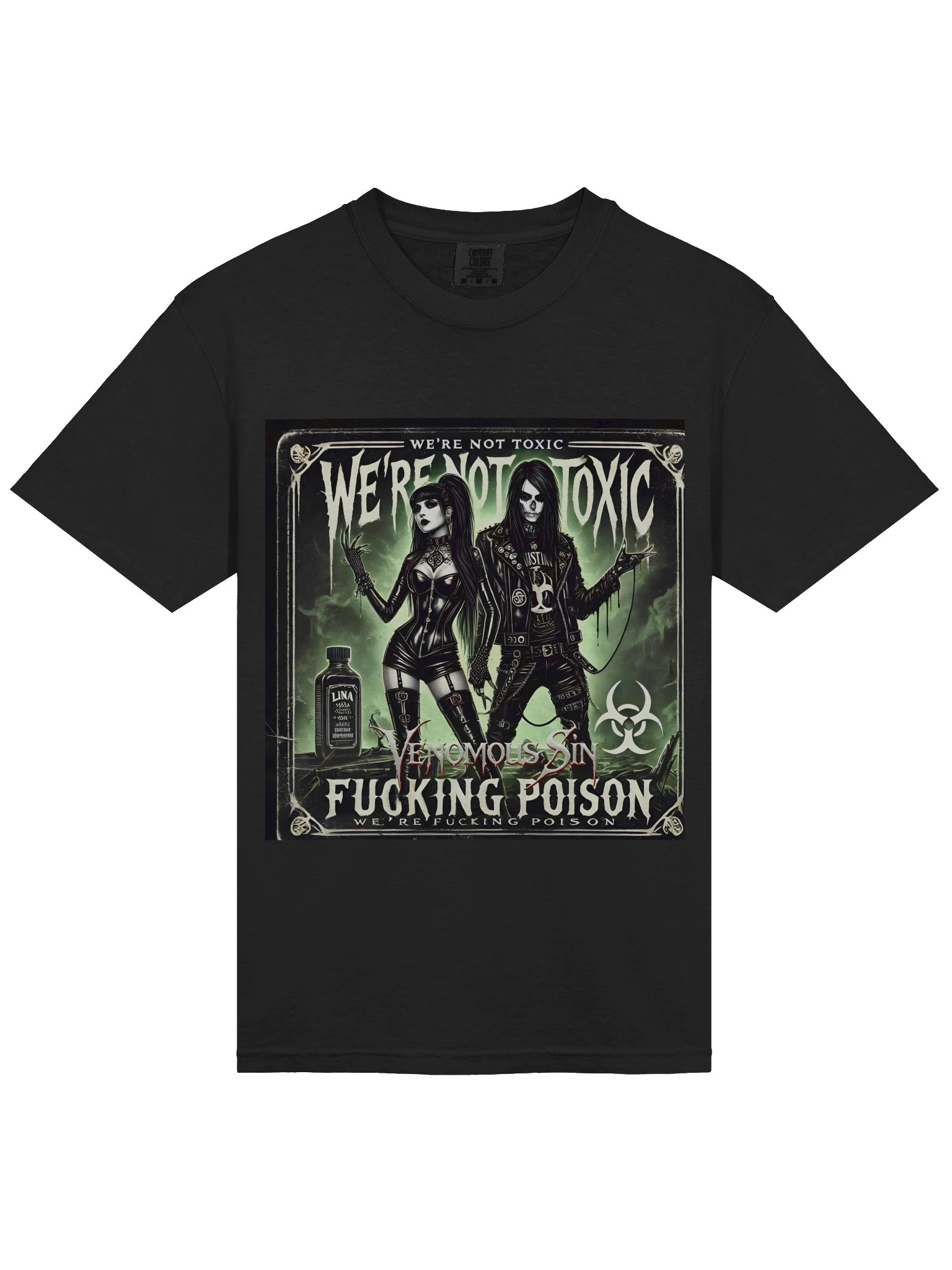 Toxic Rebellion Gothic T-Shirt product image (3)