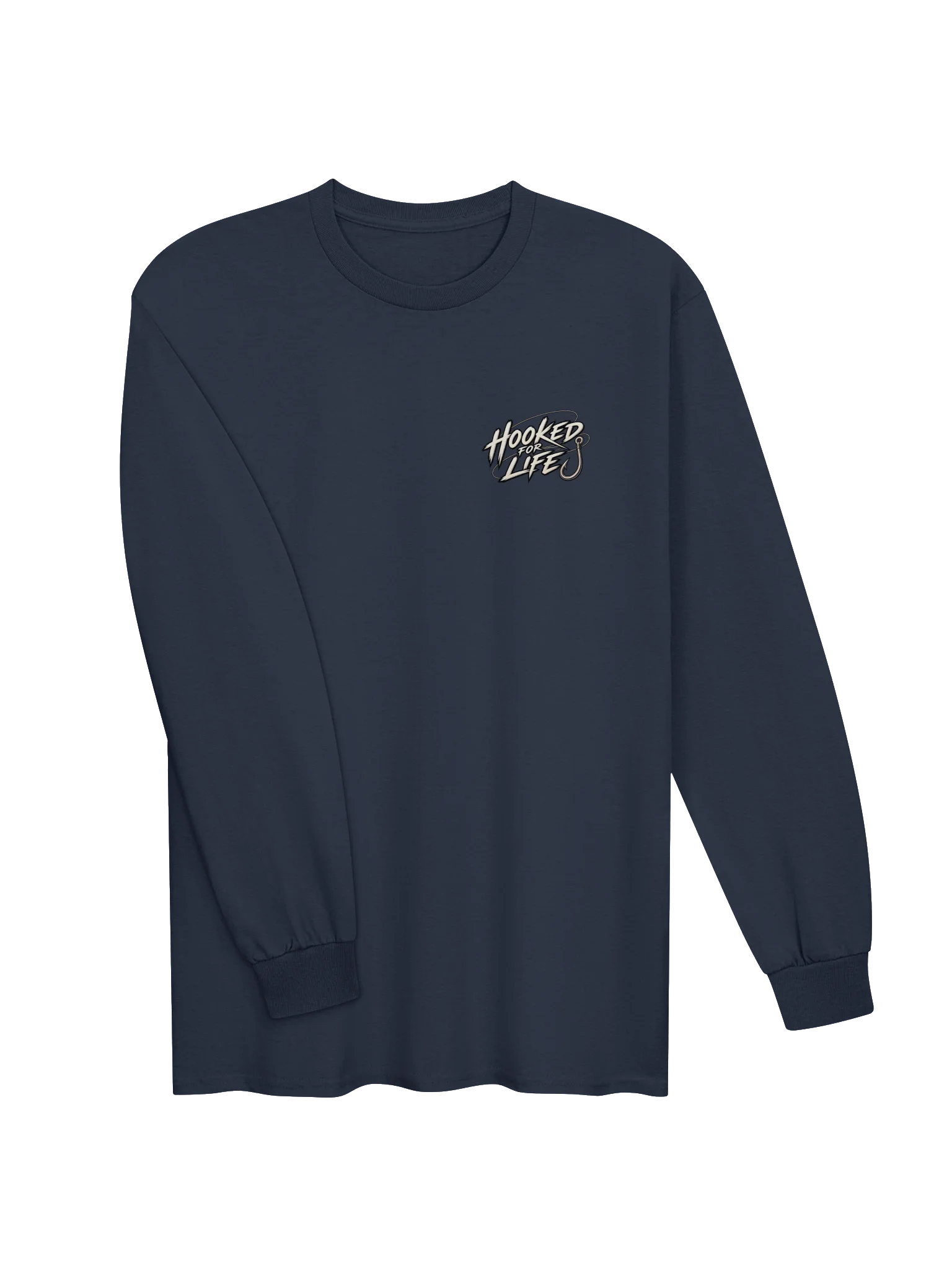 Hooked For Life Bass Fishing Long Sleeve product image (7)