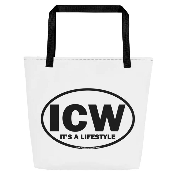 ICW - It's A Lifestyle - Canvas Tote product image (4)