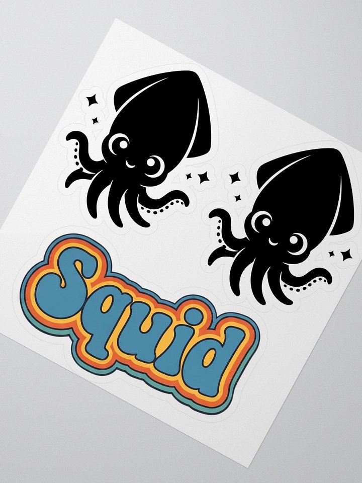 Squid Sticker Pack product image (2)