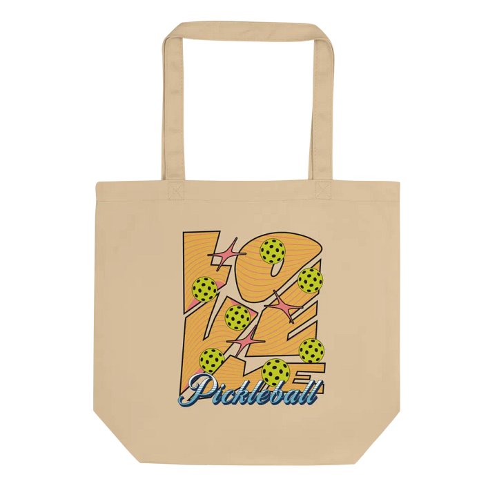 Love Me Pickleball Eco-Friendly Tote Bag product image (1)