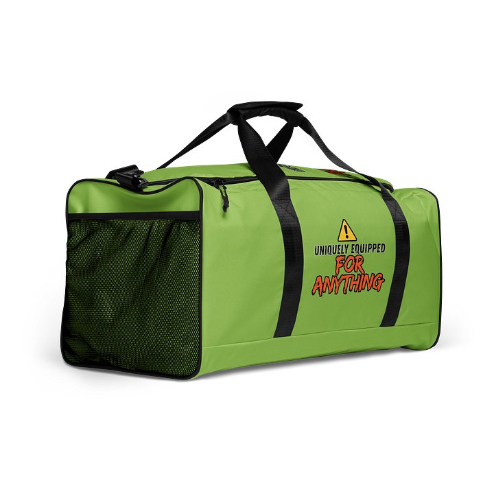 Uniquely Equipped All-Over Print Duffle Bag product image (2)