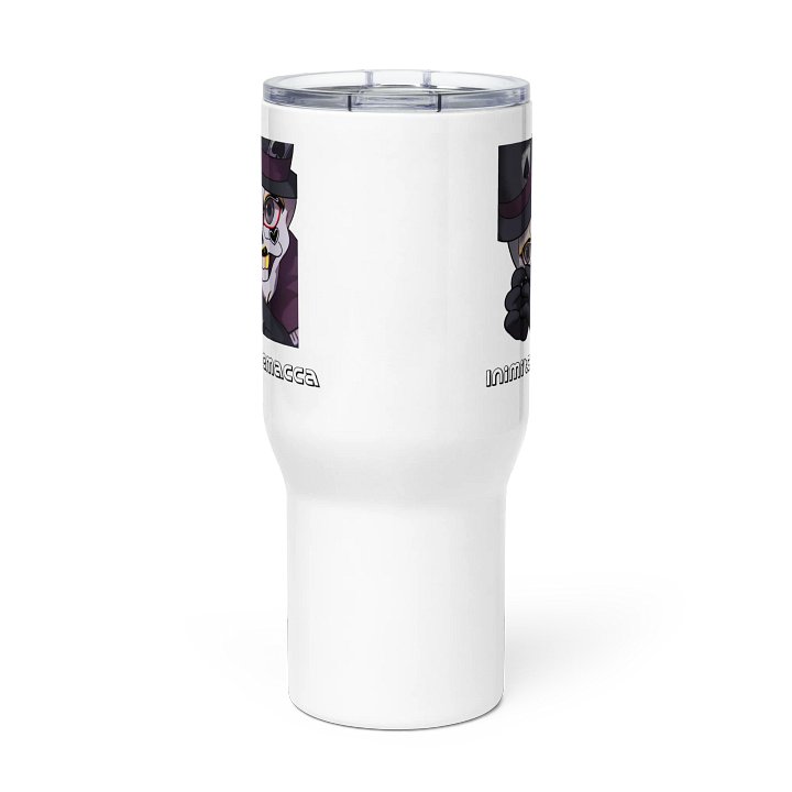 Macca's ban and sus emote Travel Mug product image (2)