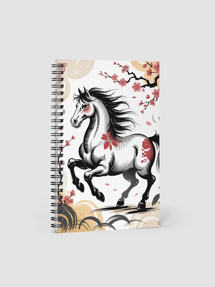 Chinese Zodiac Horse Notebook product image (1)