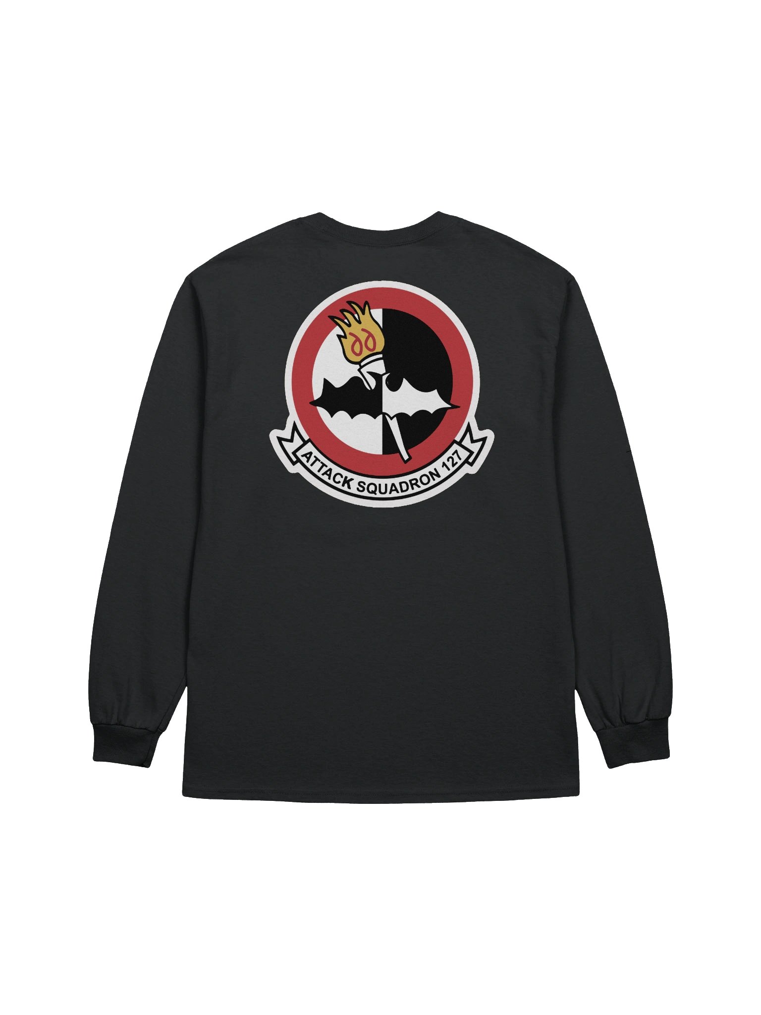 VA-127 Batmen Cotton Long Sleeve T-Shirt product image (2)