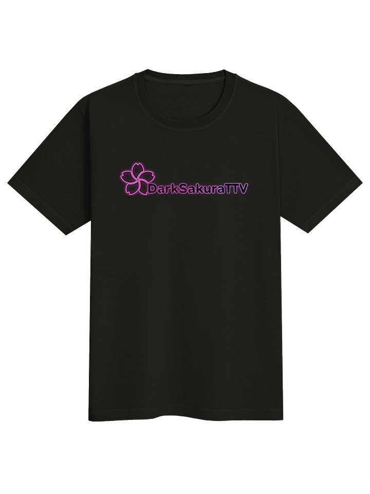 DarkSakuraTTV Neon Logo Unisex Oversized Garment-Dyed T-Shirt product image (3)