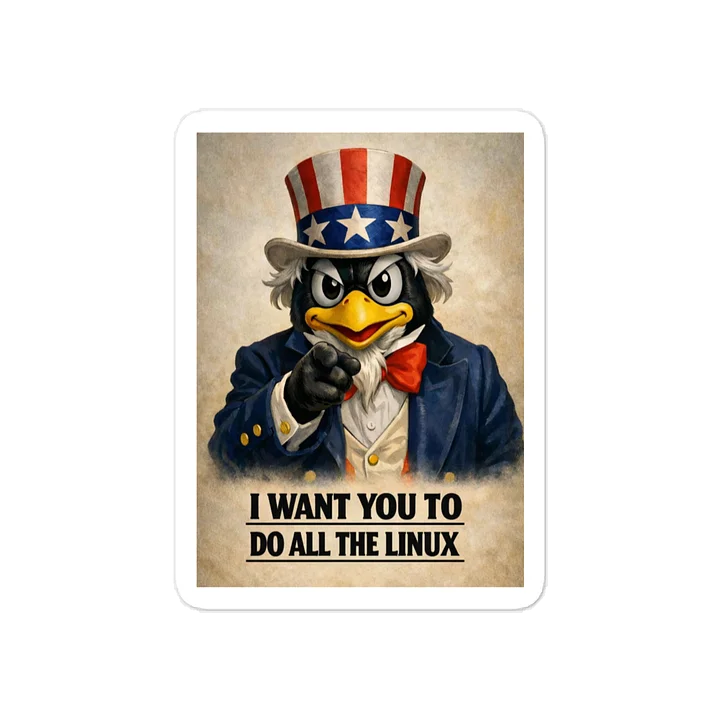 I want you - vinyl sticker product image (1)