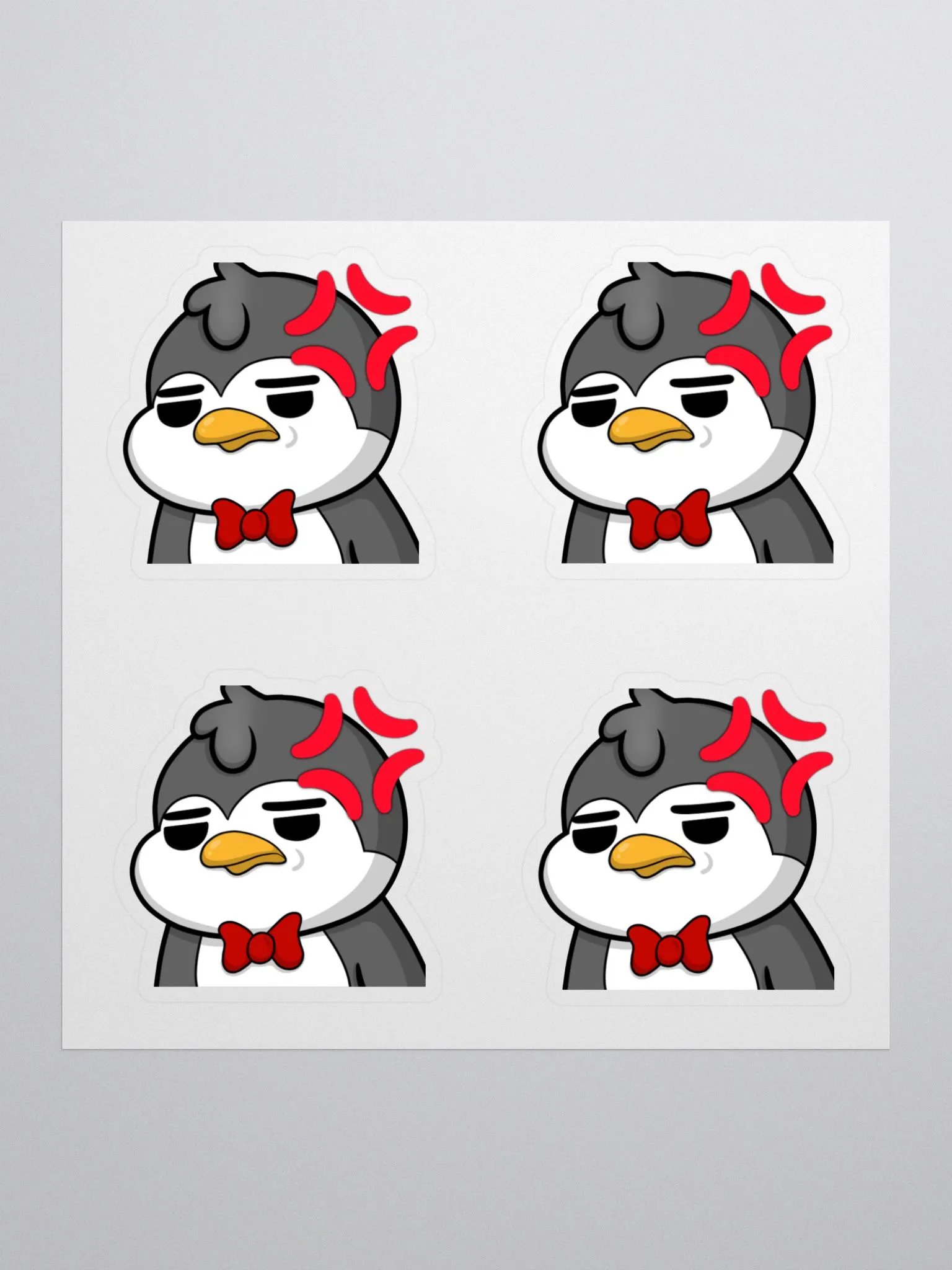 "Angy" Lil' Guy - Sticker Sheet product image (1)
