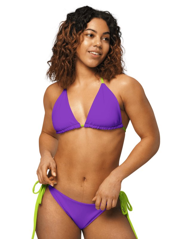 EcoChic Lime Bikini Set product image (1)