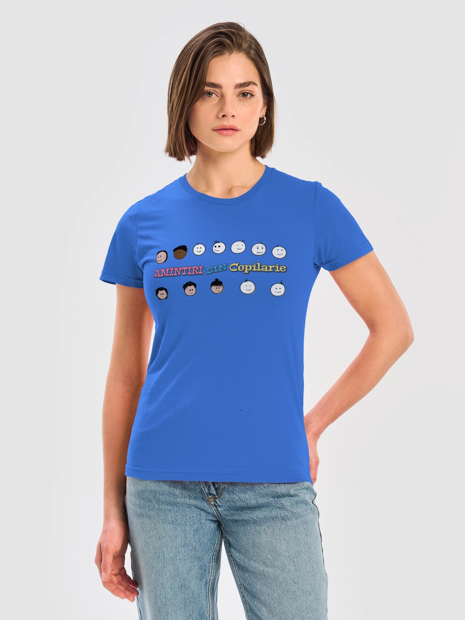 Tricou Damă Albastru – Amintiri Din Copilărie product image (5)