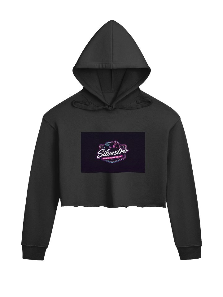 Womman Neon Gaming Dreams Crop Hoodie product image (1)