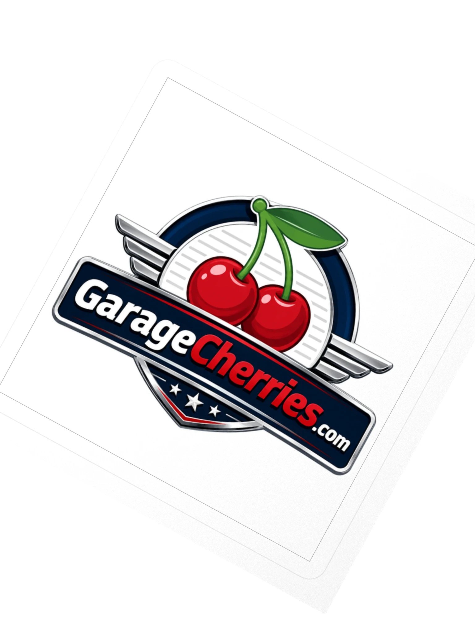 Garage Cherries Kiss Cut Sticker product image (2)