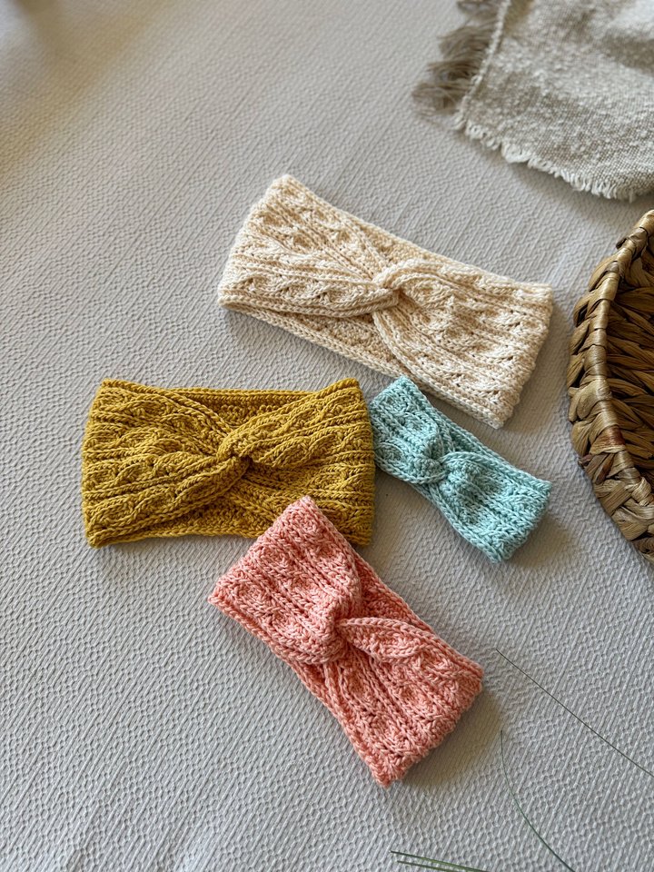 Deidra Headband, sizes newborn baby to adult product image (1)