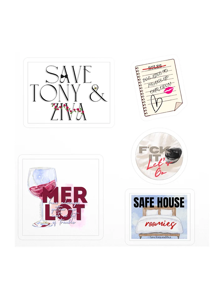 Paris After Midnight Sticker Pack product image (1)
