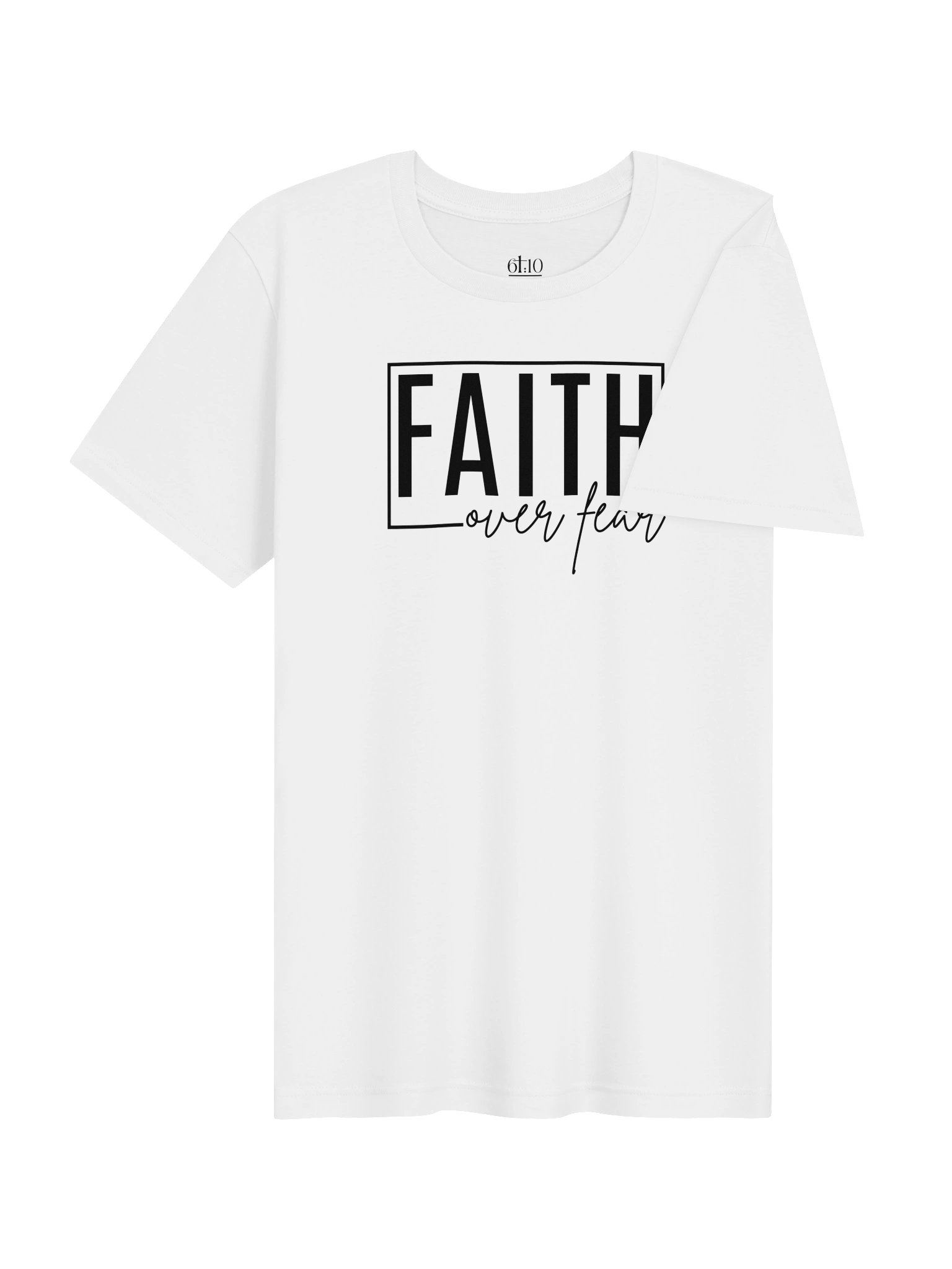 FAITH OVER FEAR Bella+Canvas Unisex Tee product image (4)