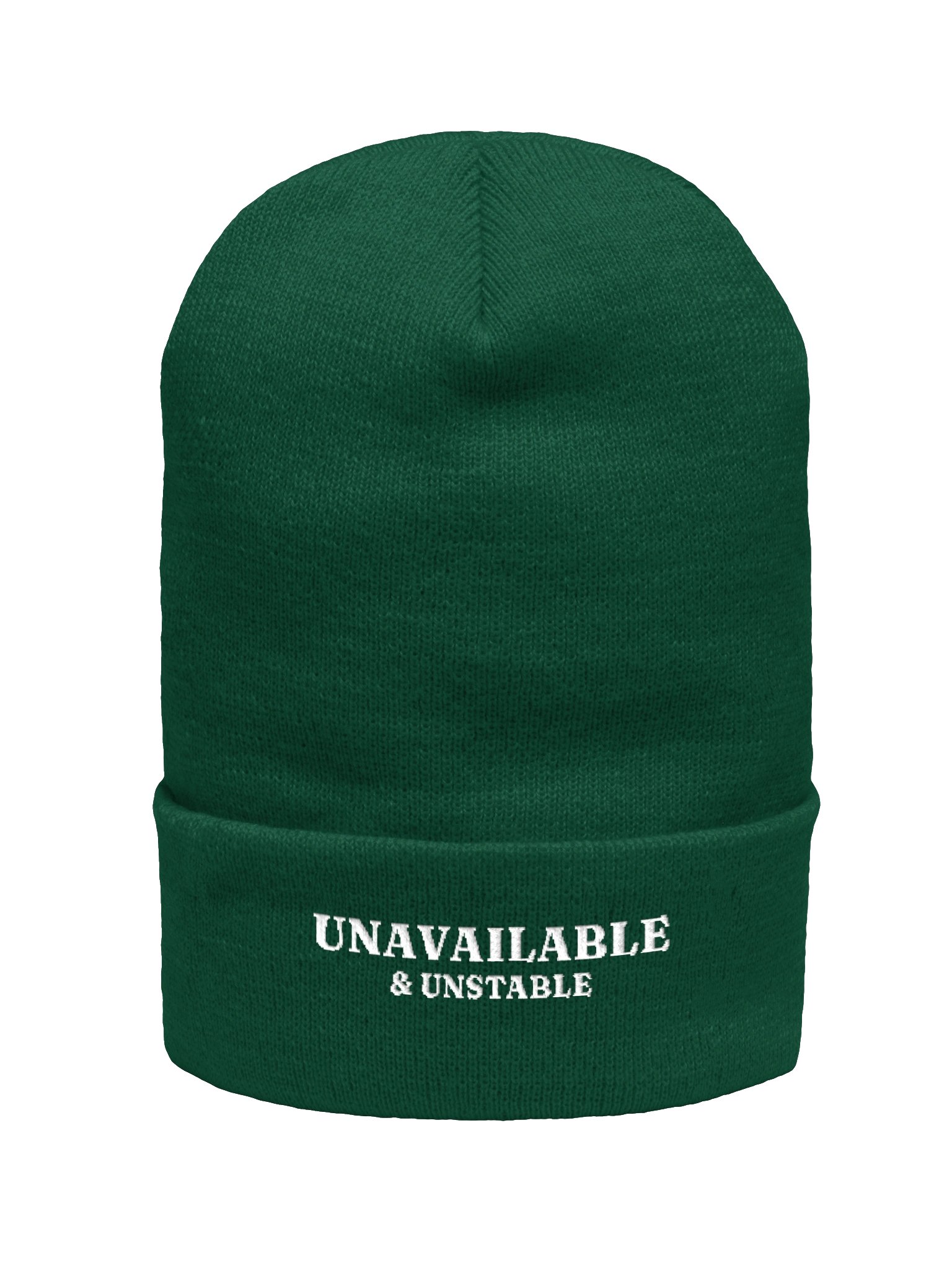 Unavailable & Unstable Beanie product image (1)