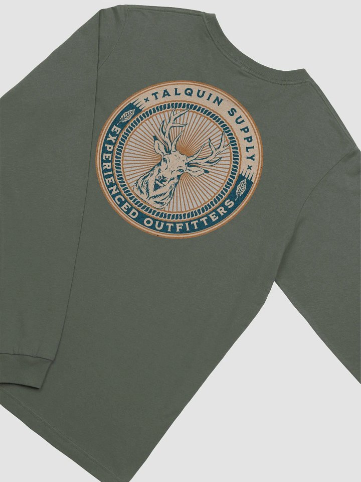 Bullseye Buck Long Sleeve Premium Tee product image (6)