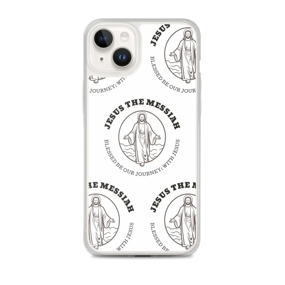 Jesus the Messiah | MagSafe® Clear Case for iPhone® product image (1)