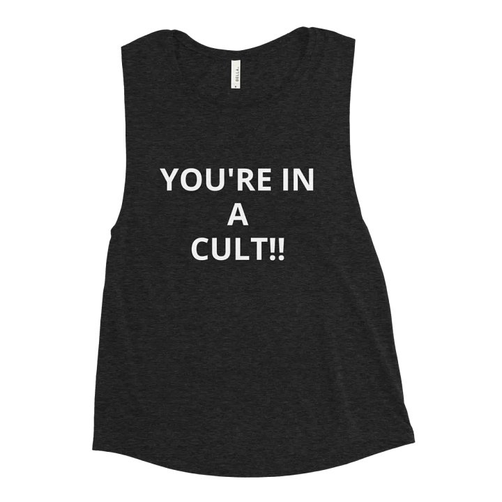 Pris-You're In A Cult-Bella+Canvas Women's Flowy Muscle Tank product image (2)