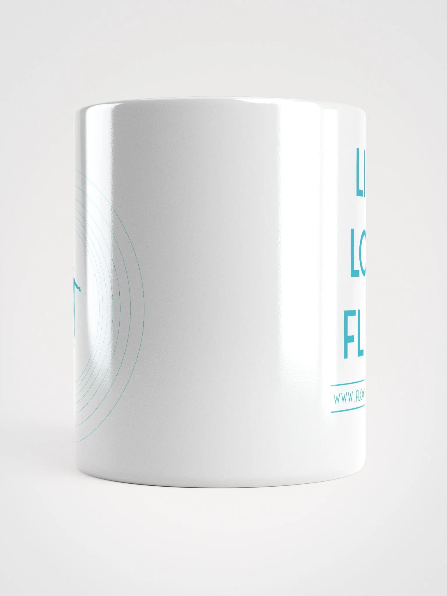 Live Love Float Mug (White) product image (5)