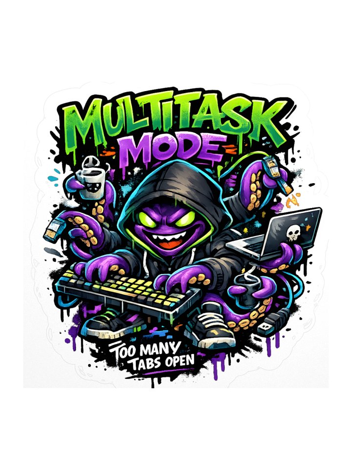 MULTITASK MODE STICKER