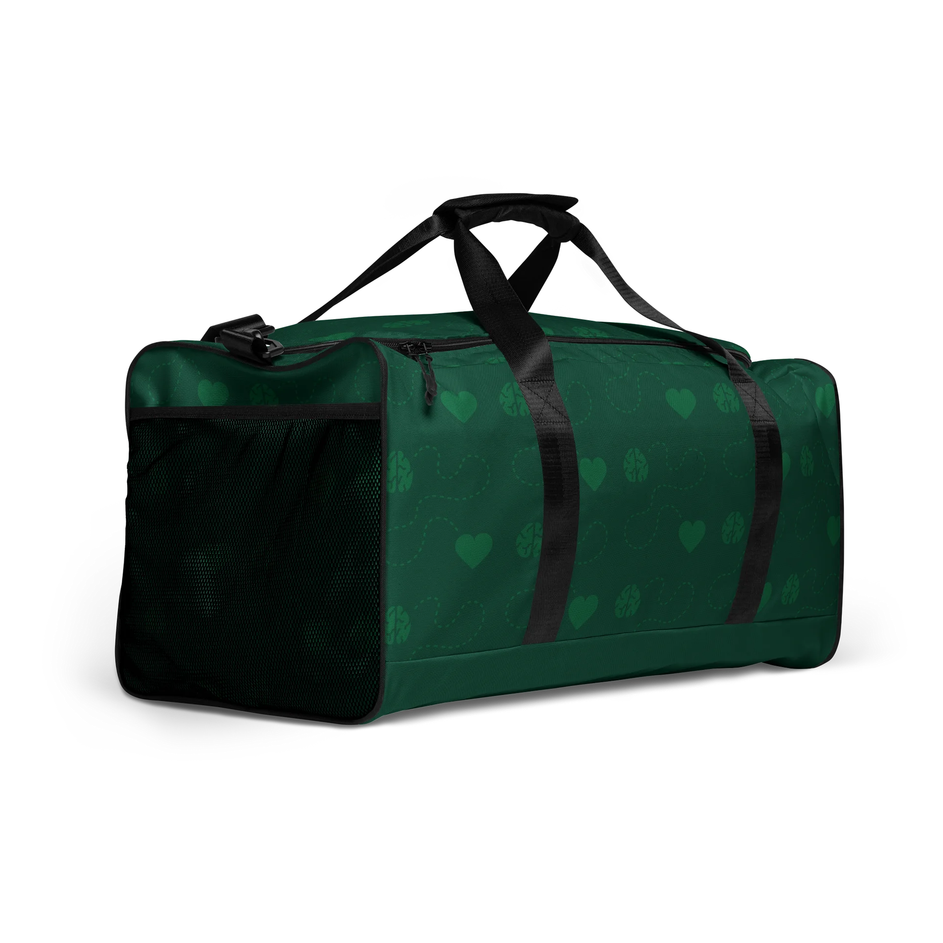 Brain and Heart Connections All-Over Duffle Bag product image (2)