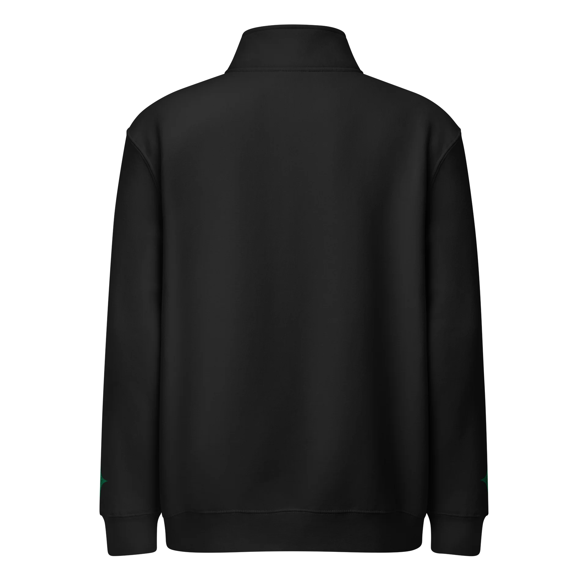 F&F Premium Quarter Zip Sweatshirt (GRN) product image (2)