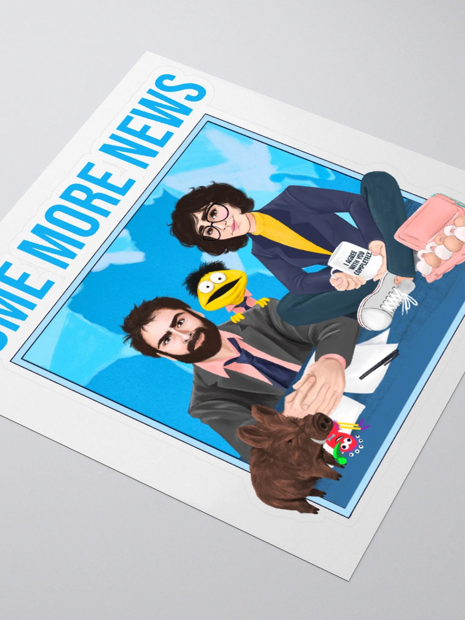 Some More News Team Sticker product image (3)