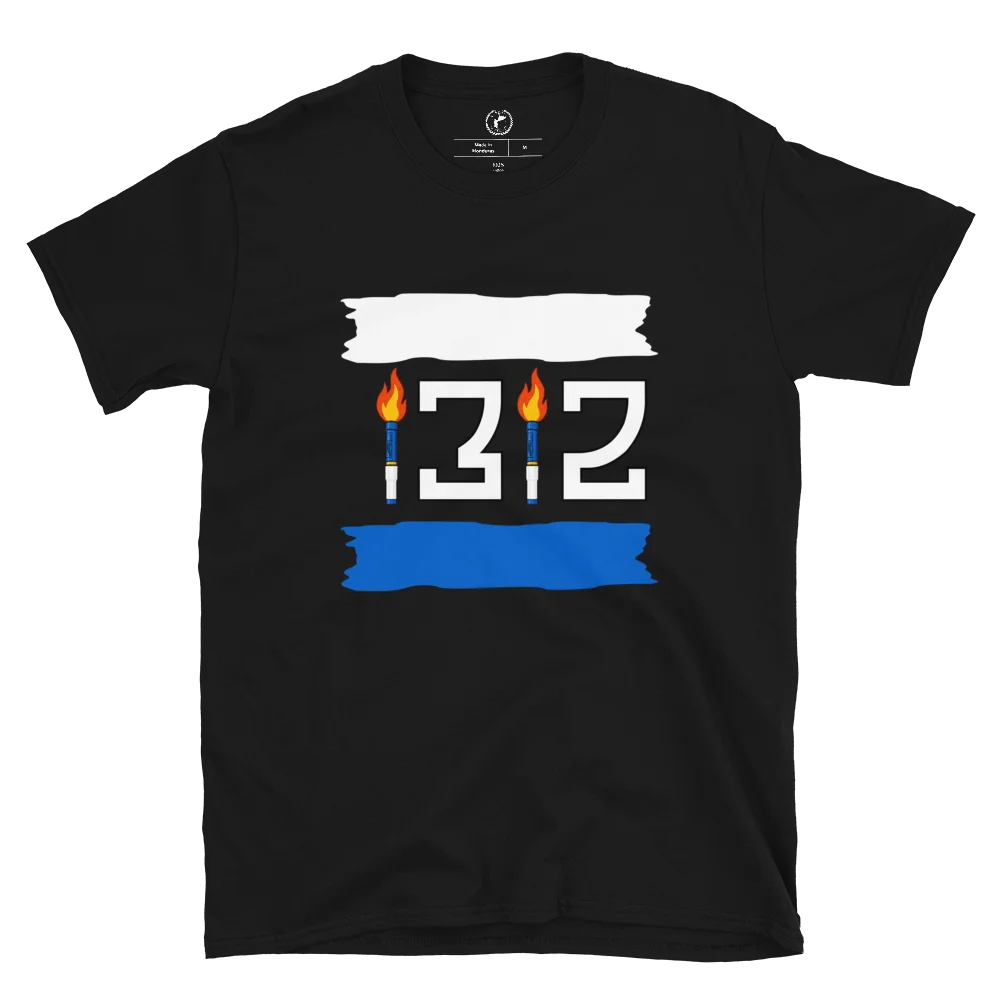 Tricou 1312 Alb și Albastru | Ultraşi în Peluze product image (2)
