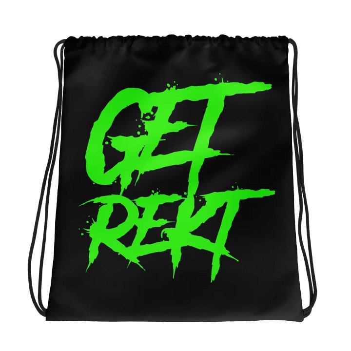 Voodoo Plague Get Rekt Draw String Bag product image (1)