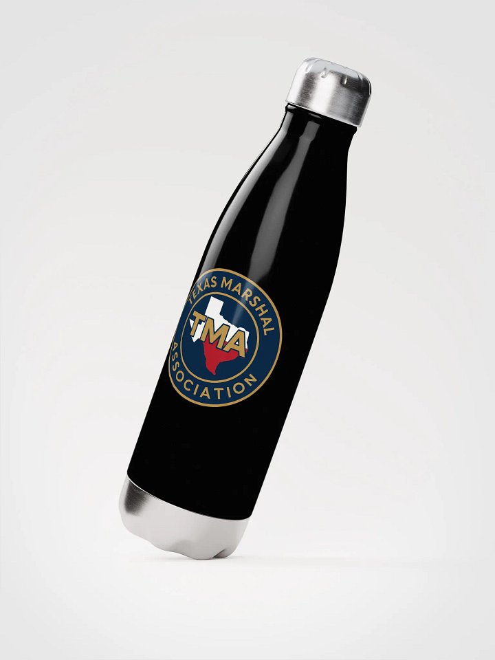 Texas Marshal Association Stainless Steel Emblem Water Bottle product image (4)