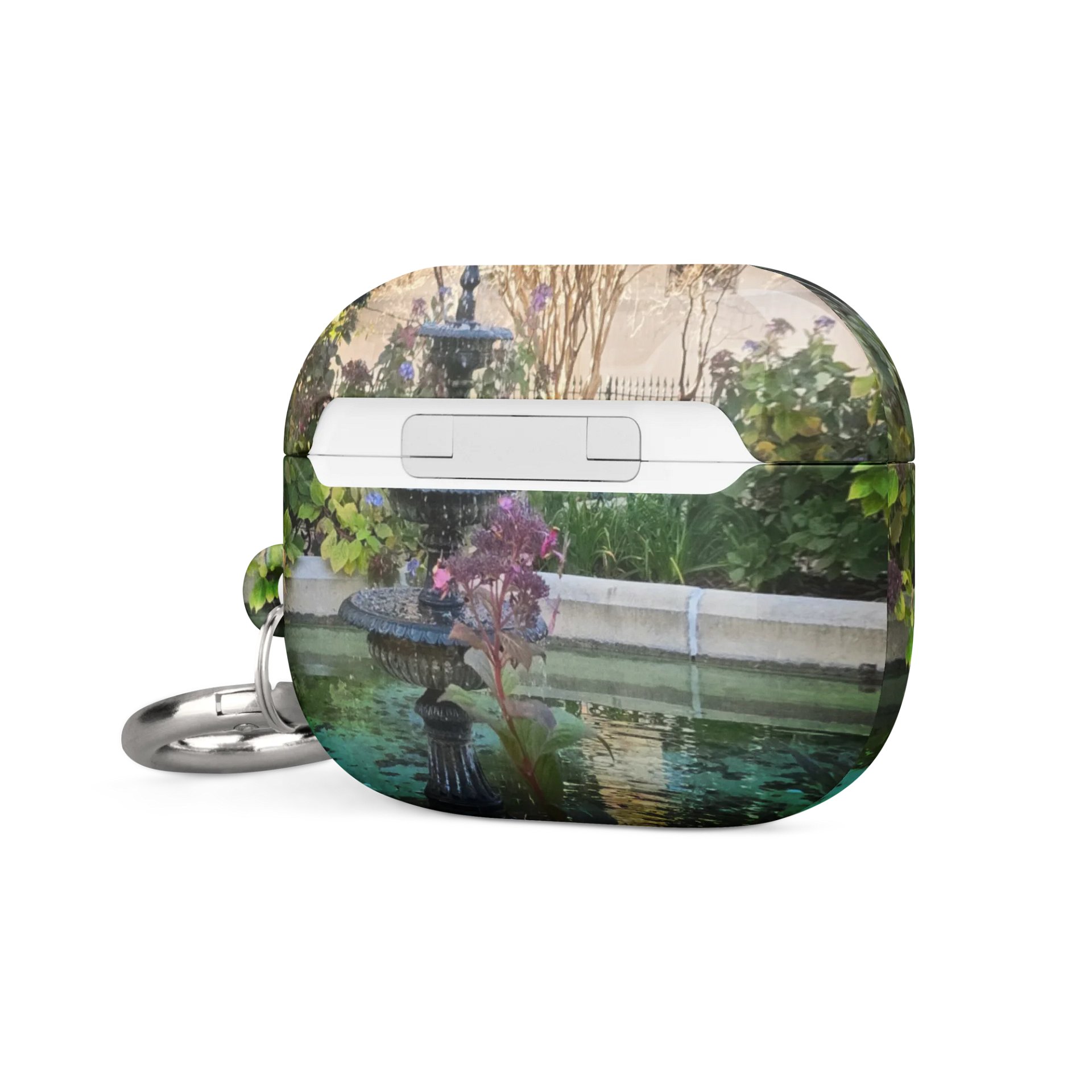 Purple Flowers Water Fountain AirPods® Case product image (20)