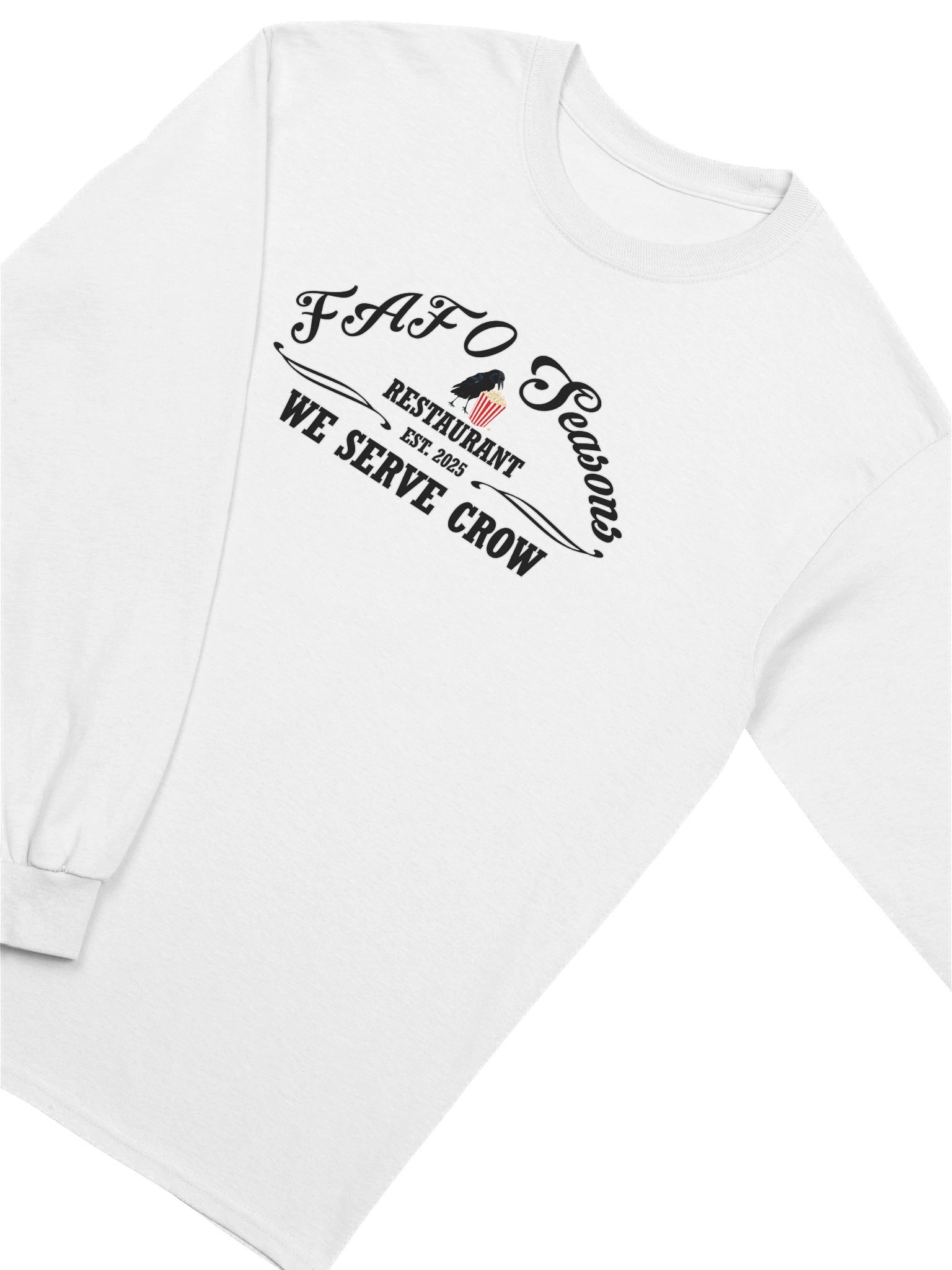 FAFO Seasons Restaurant Logo Long Sleeve Shirt - Funny Political Satire Tee product image (3)