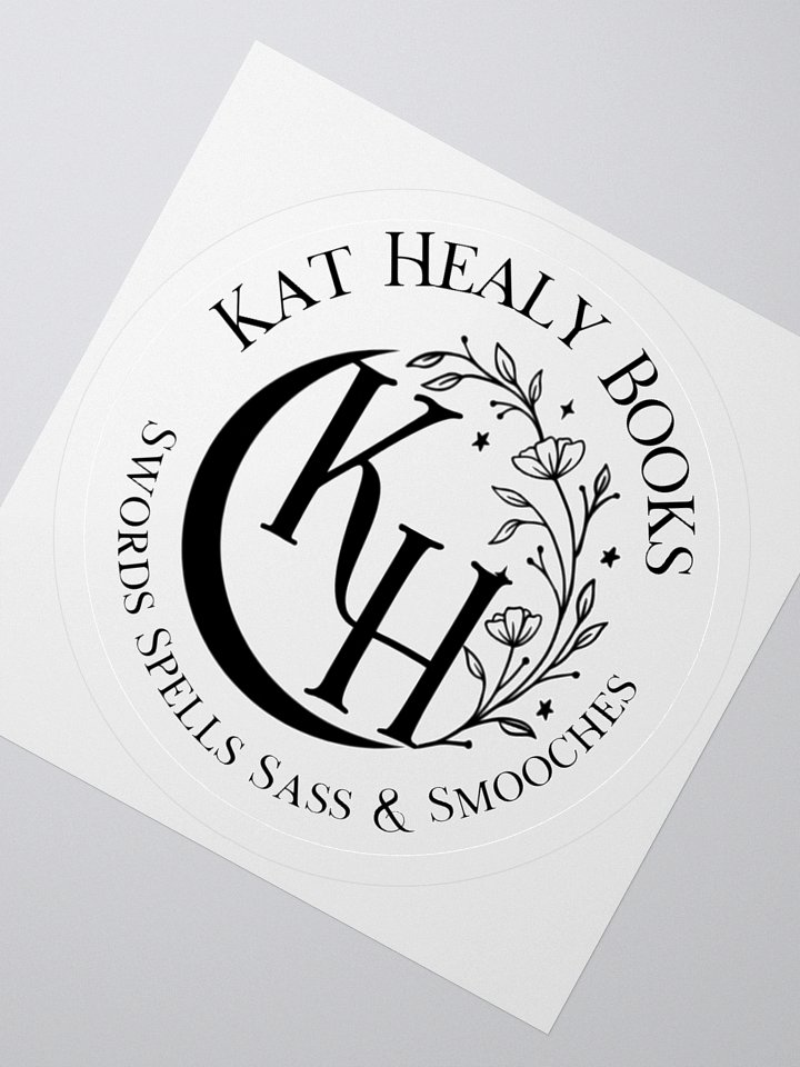 Kat Healy Books Slogan Sticker product image (4)