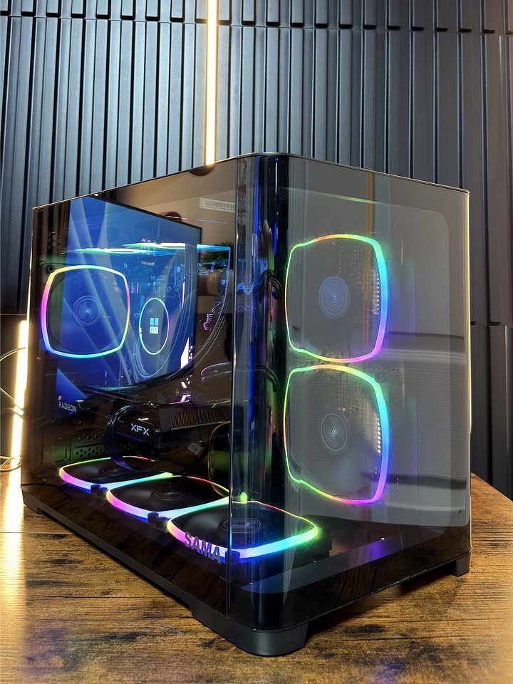 Pc Gaming Nebula Core - Ryzen 7 5700 + RX 7600 8GB + 32GB DDR4 3200MHz + Asrock B550 product image (1)