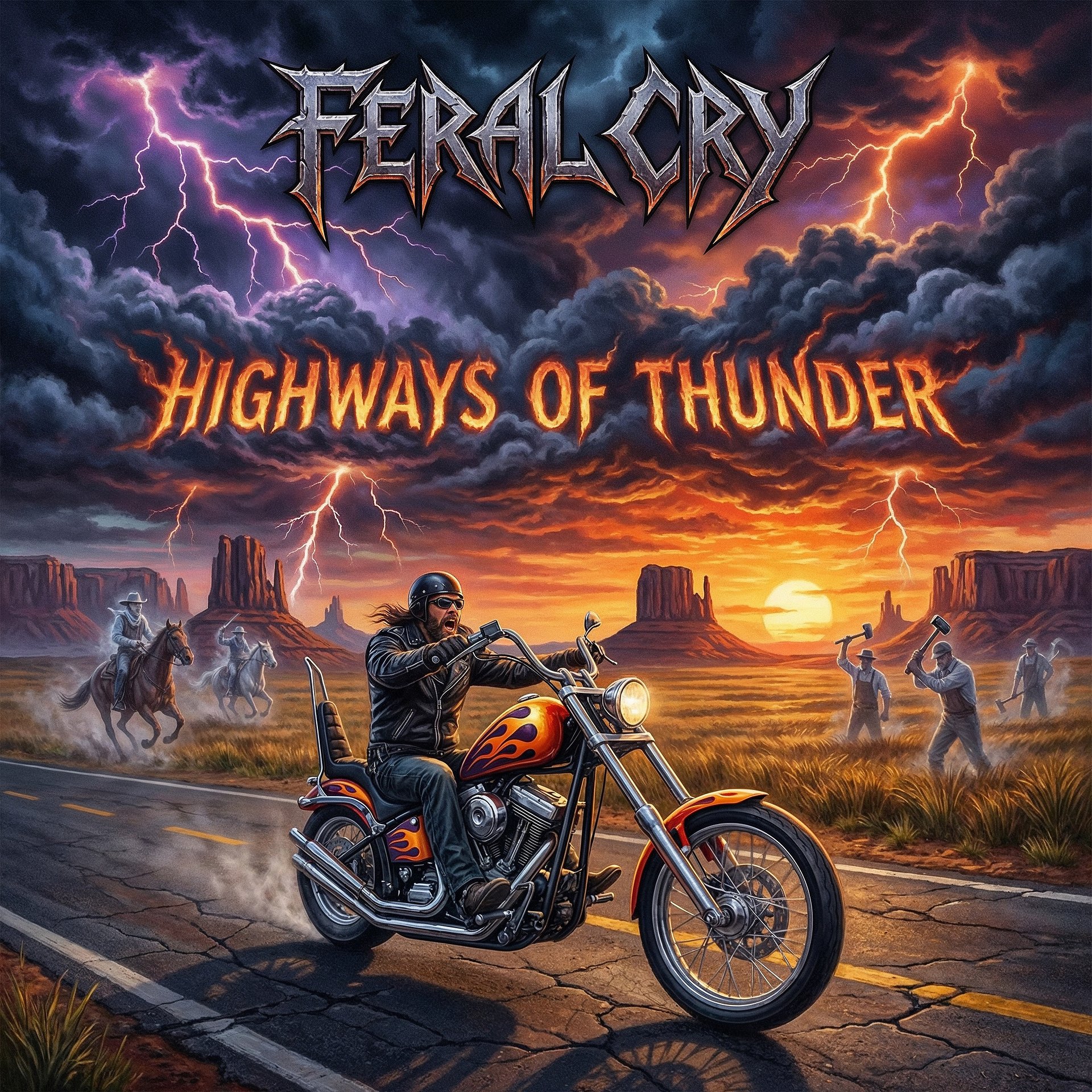 Feral Cry - Highways of Thunder | Album | MP3 product image (1)