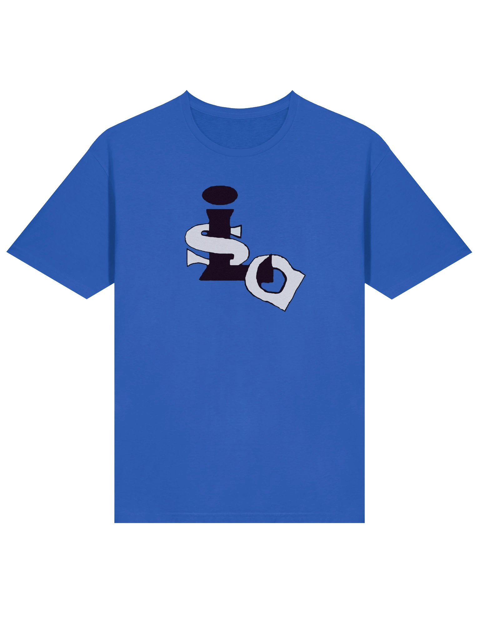 isLa Unisex Round Neck Tee - Blue product image (3)