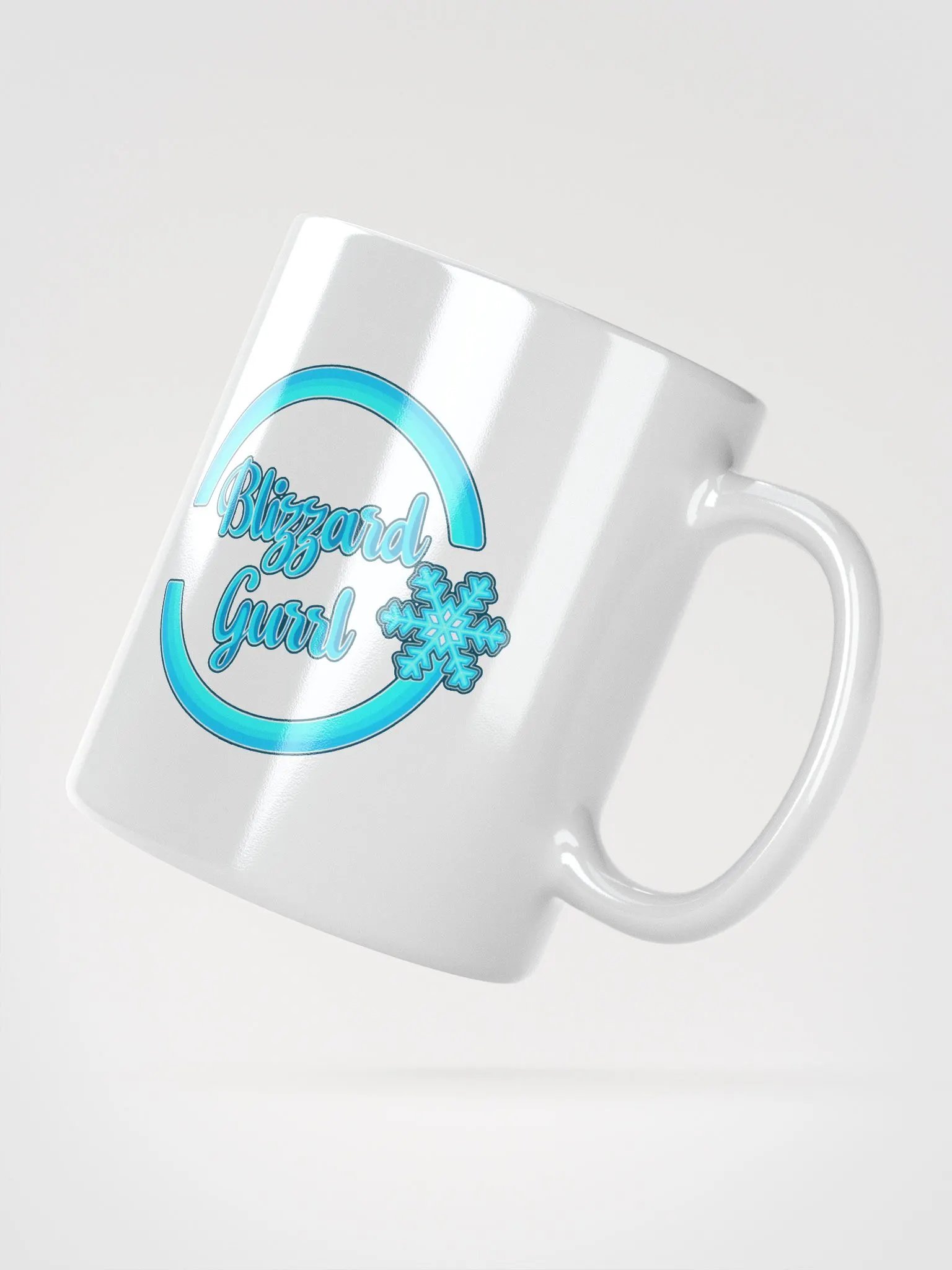 Logo White Glossy Mug product image (3)