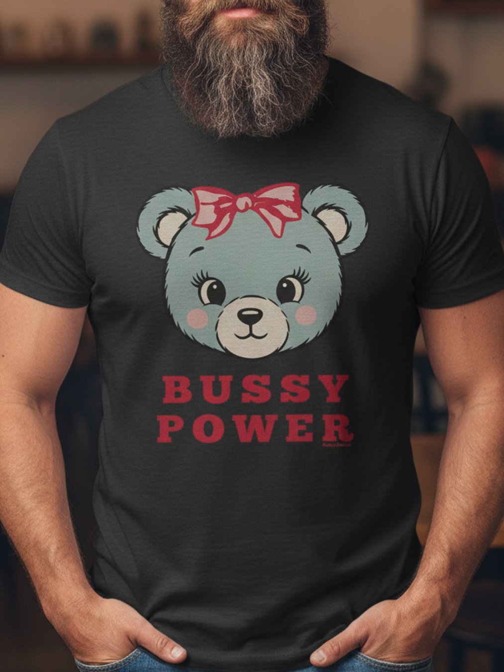 Bussy Power Bear T-Shirt product image (2)