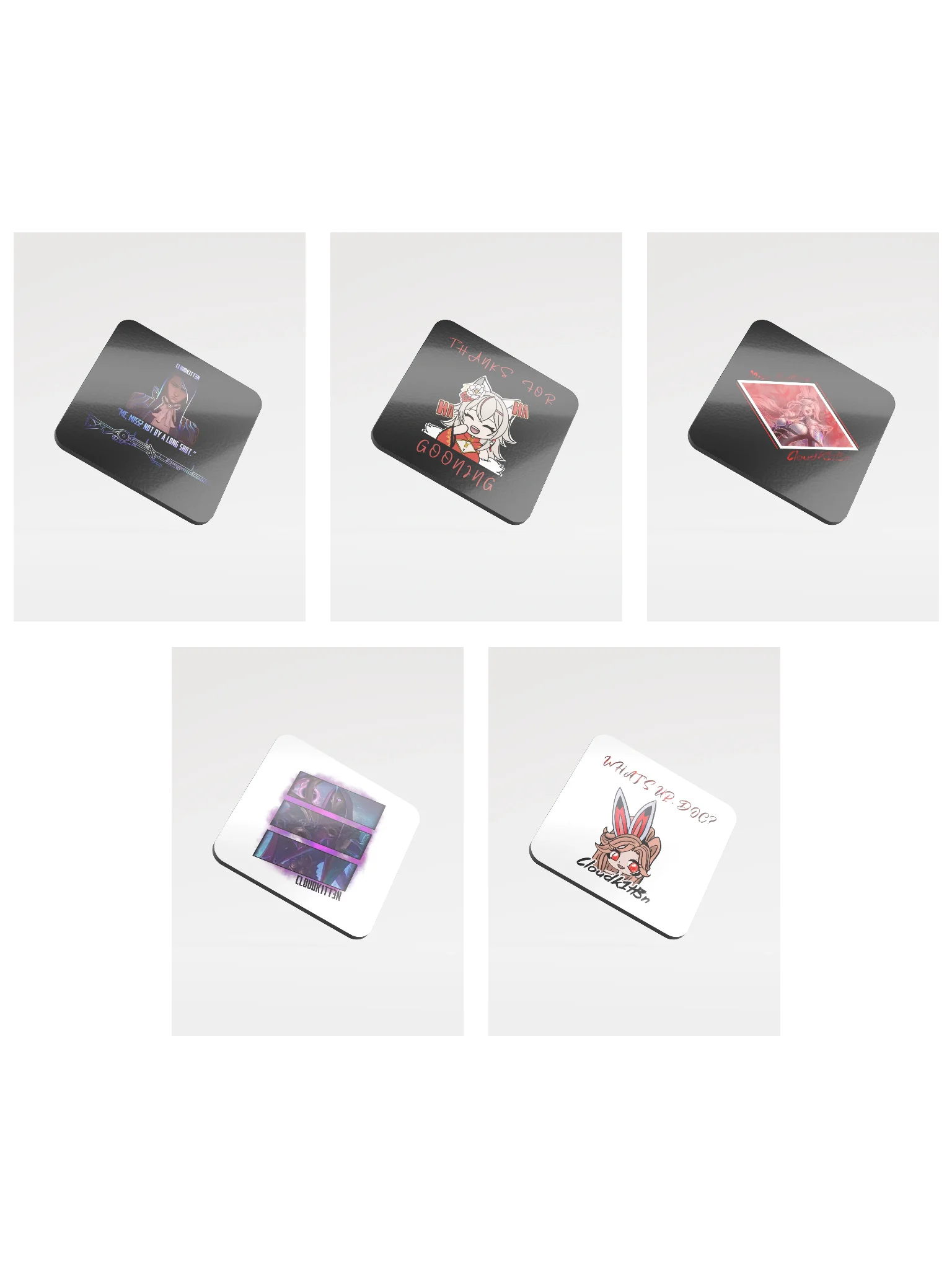 Coaster Bundle - coasters x5 product image (1)