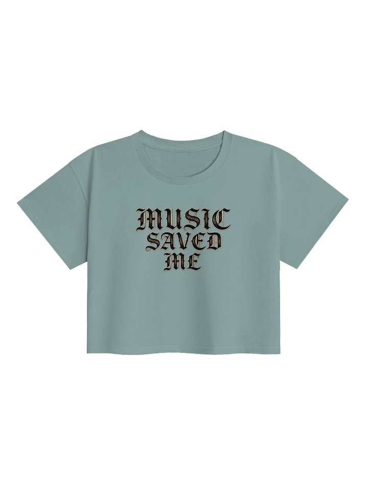 Music Saved Me - Women's Premium Crop Top product image (5)