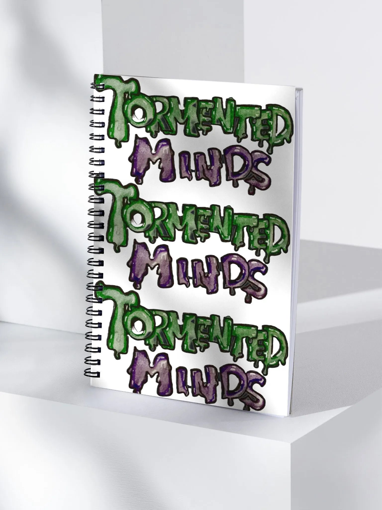 Tormented Minds Spiral Notebook product image (4)